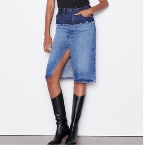 Frame Size 26 NWT Denim Skirt